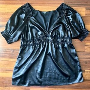 Vintage Plus Size Silk Blouse